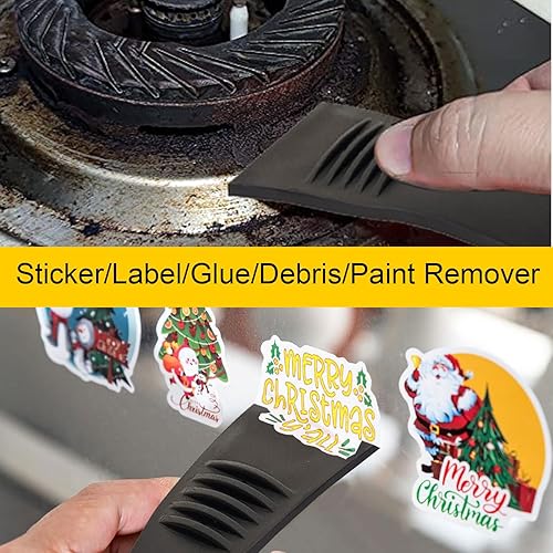 Miniatura 4 de Espátula Raclette para sartenes antiadherentes, herramientas de cocina y artilugios, gran utensilios para hornear para cocinar y decorar,