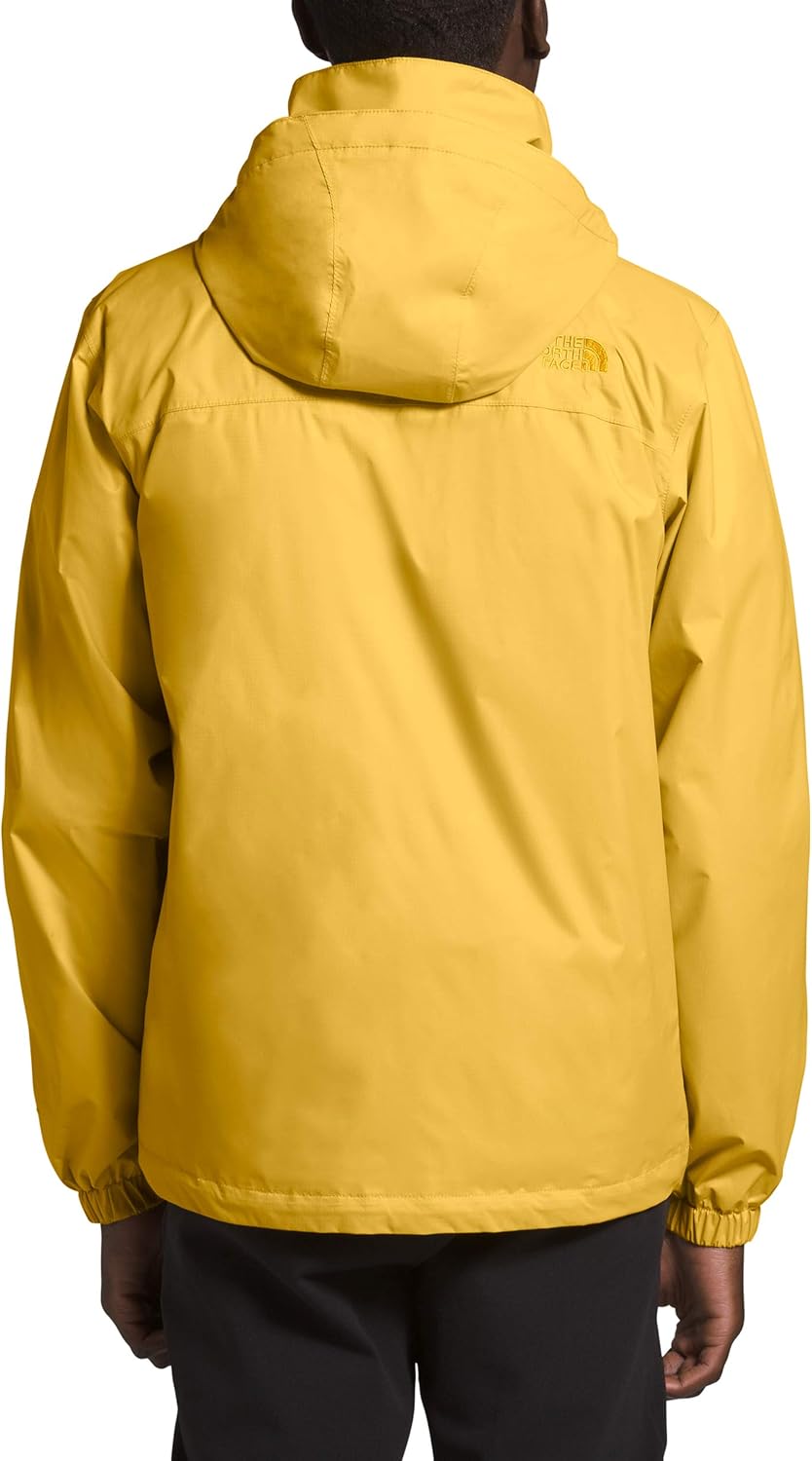 THE NORTH FACE Men's Resolve Waterproof Jacket, Bamboo Yellow, 2XL