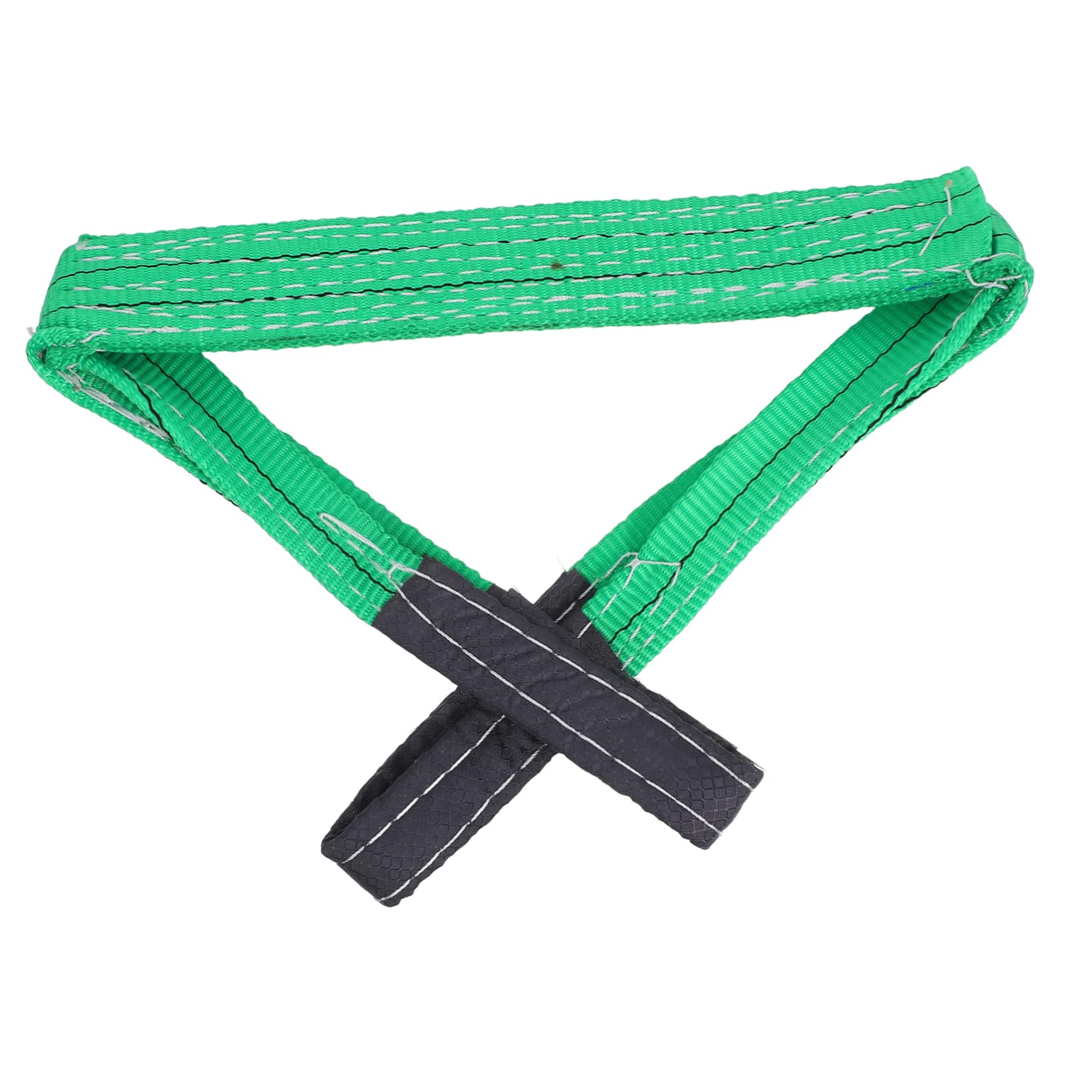 VILLFUL Sling Hanging Tape Lifting Strap Acting Tool Rock Straps Mower Strap Securing Straps Tow Straps Heavy Duty Strap Lashing Straps with Buckles Moving Straps Green Polyester
