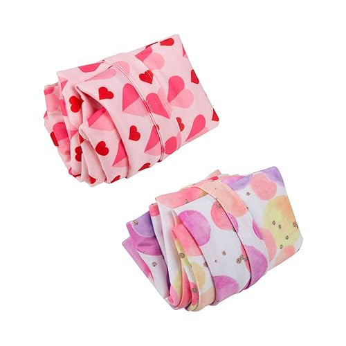 Miniatura 113 de ALVABABY 2 bolsas de pañales de tela para ropa húmeda, reutilizables con dos bolsillos con cremallera, para viajes, playa, piscina, guardería, 01