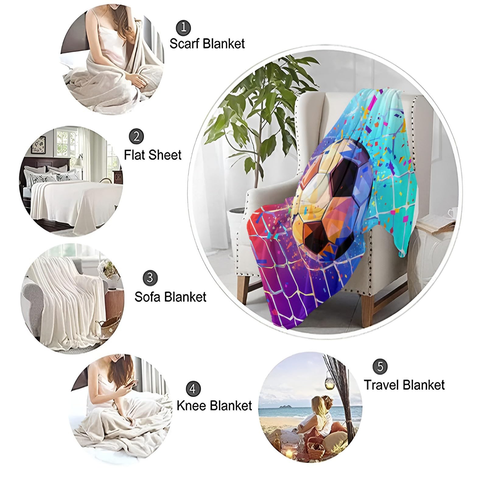Couverture Polaire 150x200 cm Panda rayé Noir et Blanc Moelleuse Plaid Canape Polaire en Microfibre pour Canapé et Lit, Plaid Couverture Lit 2 Personnes en Flanelle Douce et Chaude