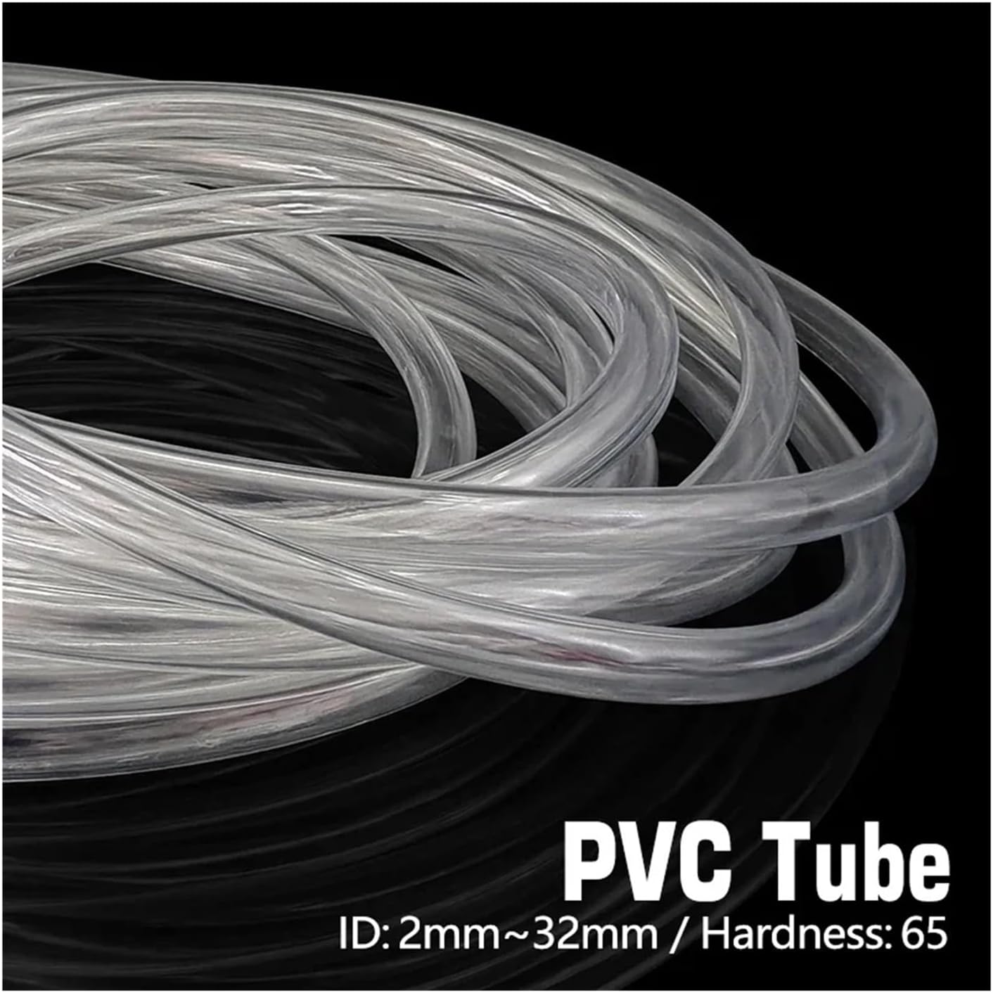 1個 PVC 透明チューブ プラスチックホース ウォーターポンプチューブ ガーデンホース 2-44mm(8x14mm)