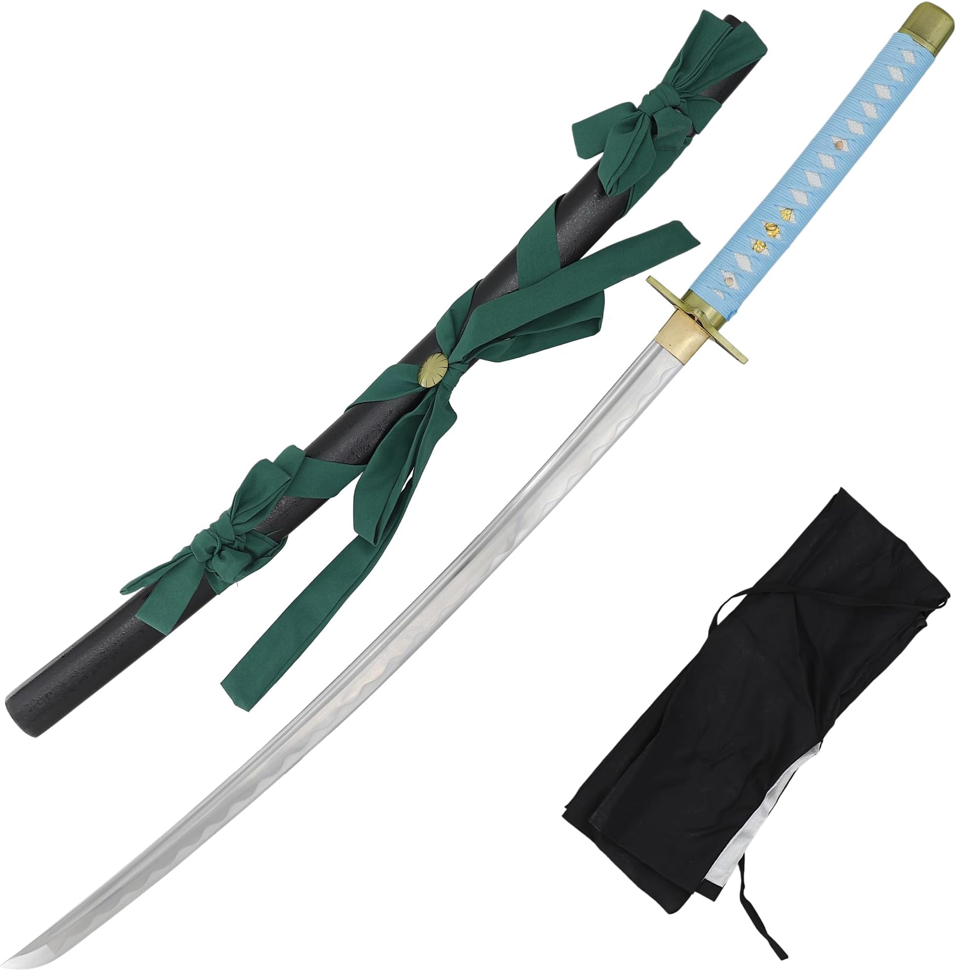 Armory Replicas™ Handmade Katana Swords – 41–43" Full Tang High Carbon Steel Samurai Blades with Unique Guards, Cord-Wrapped Handles, Scabbards & Display Accessories – Collectible Variants