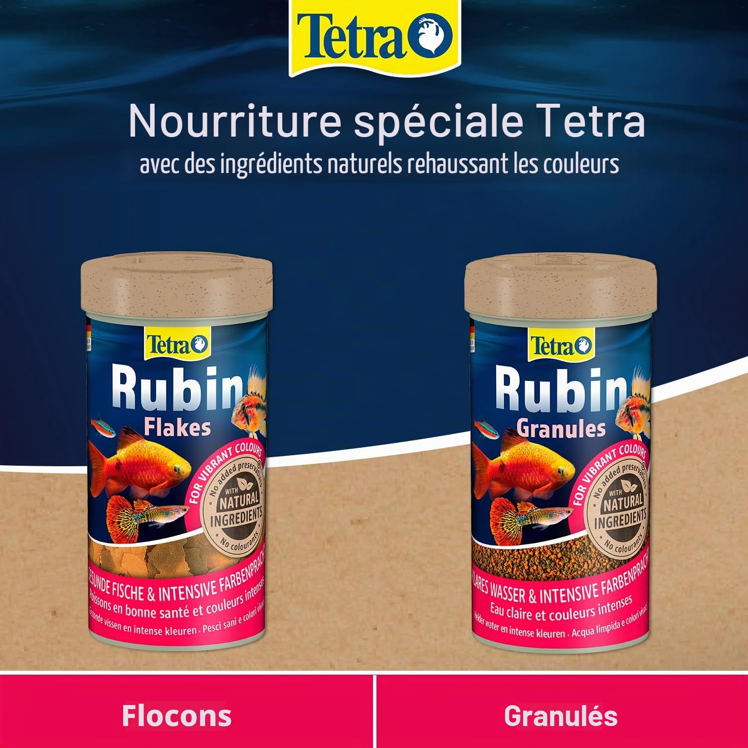 Tetra - 132054 - TetraRubin Granules - 250 ml