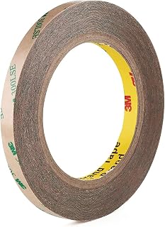 Double Sided Mounting Tape 0.39” x 65 Ft 3M 300LSE Strong Adhesive Heavy Duty Waterproof Transparent Foam Transfer Tape for LED Strip Light Office Home Car Deco(9495C)