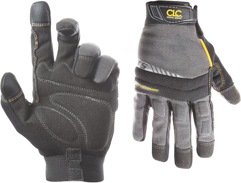 CLC Custom Leathercraft 125 Handyman Flex Grip Work Gloves