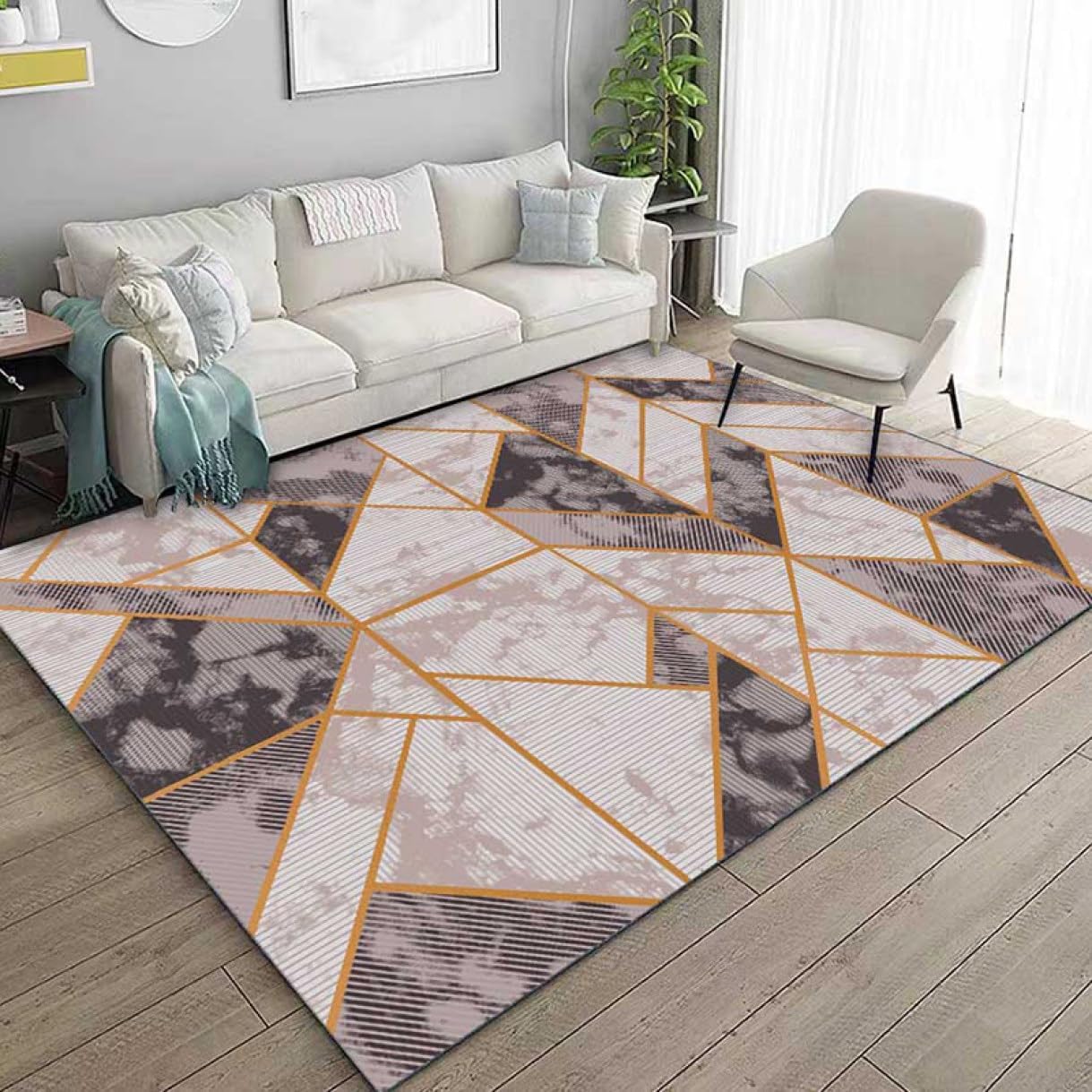 美品⁂センソユニコ⁂ロングワンピース チェック アシメ 変形ヘム