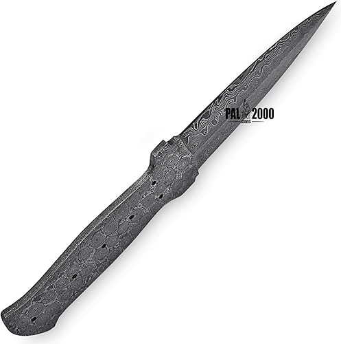 Miniatura 3 de PAL 2000 CUCHILLOS DE CAZA Smmn-9887, Hoja de acero de Damasco en blanco - Hoja para la fabricación de cuchillos