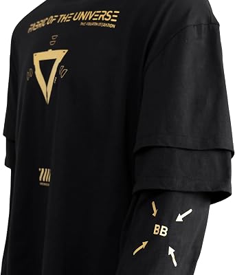Fabric of the Universe Cyberpunk Techwear 10oz Heavyweight Premium Cotton Long Sleeve T-Shirt