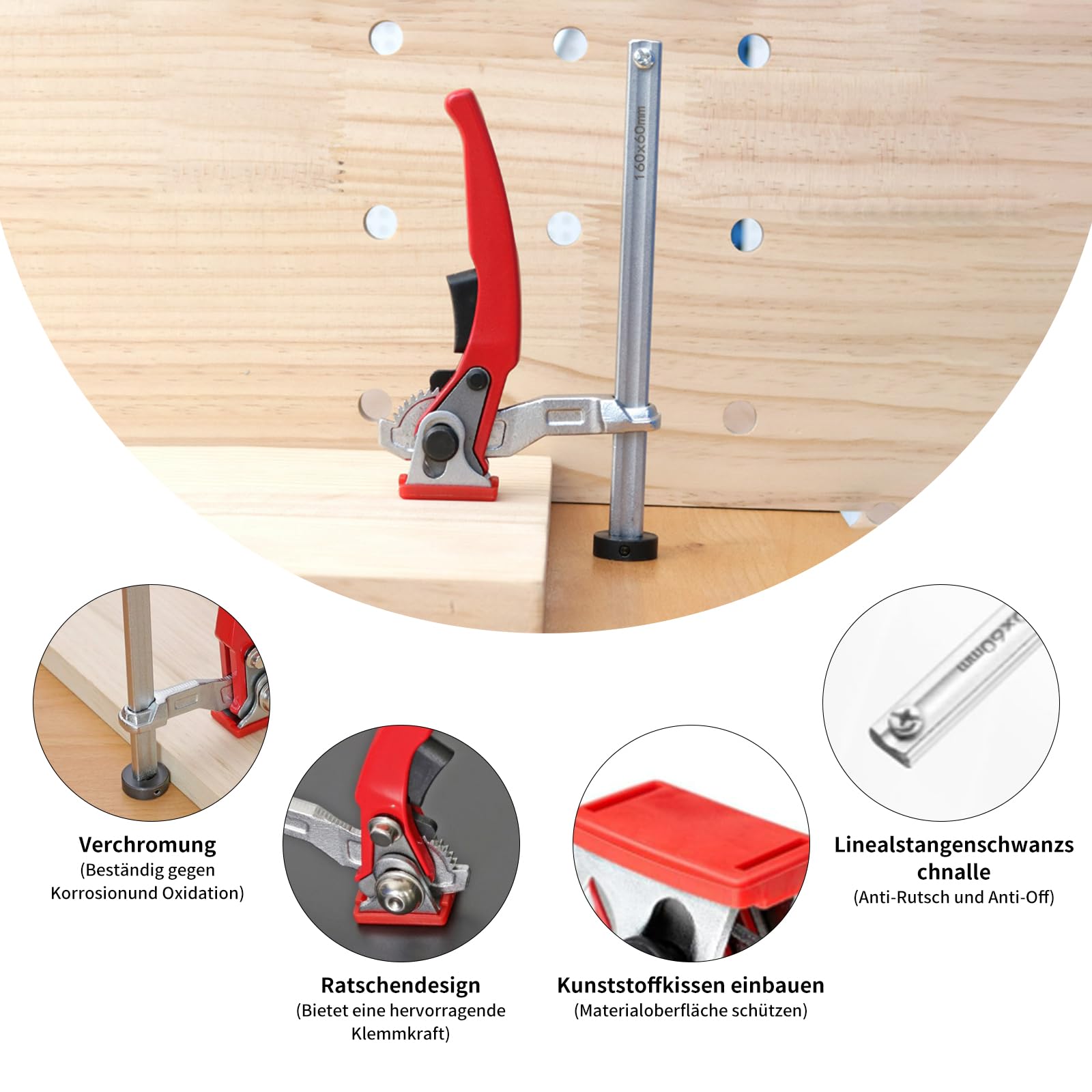Tafelkleed klemmen set a 4 stuks | Poiesz Supermarkten