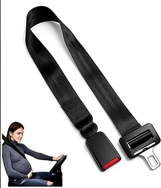 Générique Accesorios Generales de Automoción Universal, Para Embarazadas y Tallas Grandes, Ajustable, Universal Para Automóvil - 1
