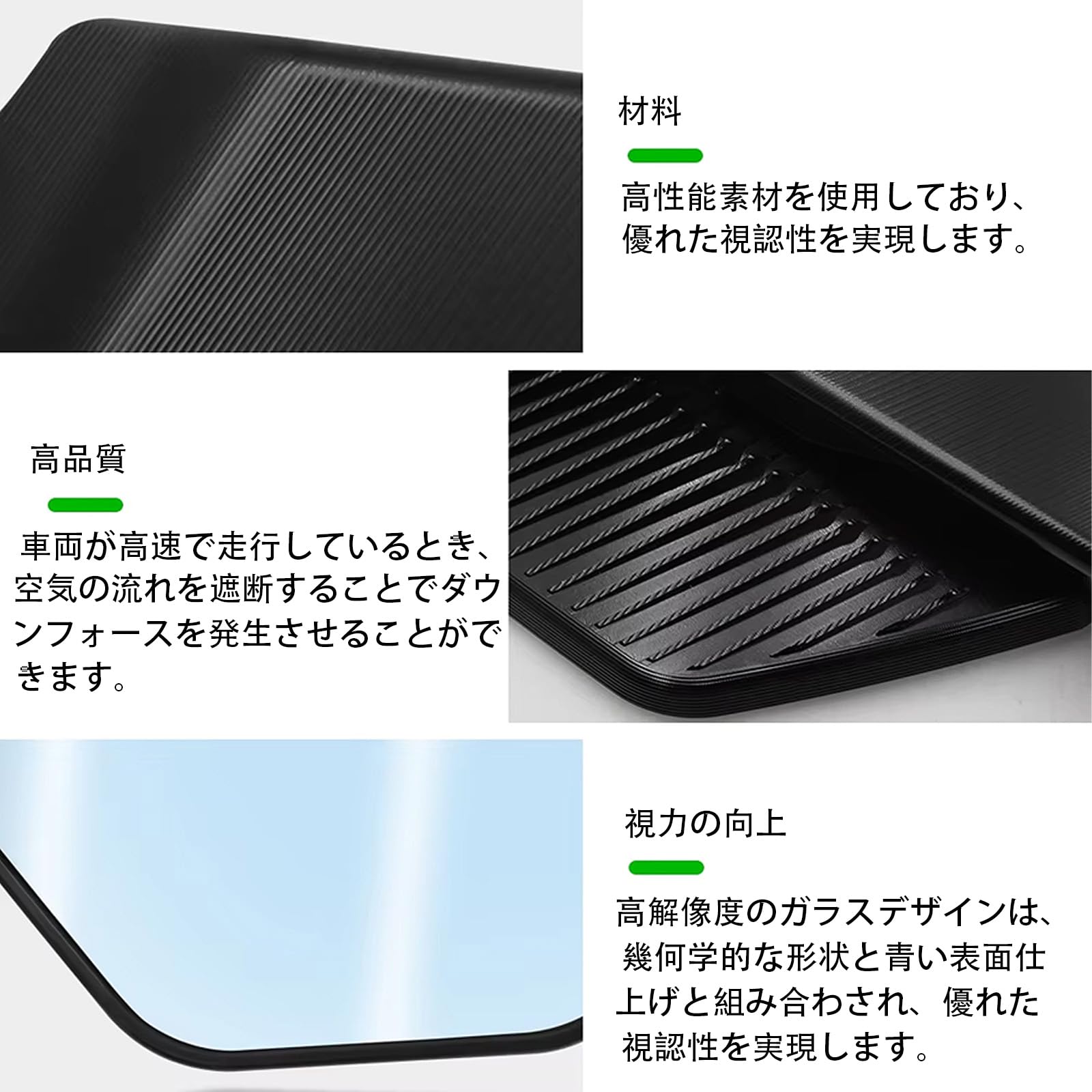 Amazon | FOR 2026 ZX4R ZX4RR zx4r zx4rr オートバイ用バックミラー