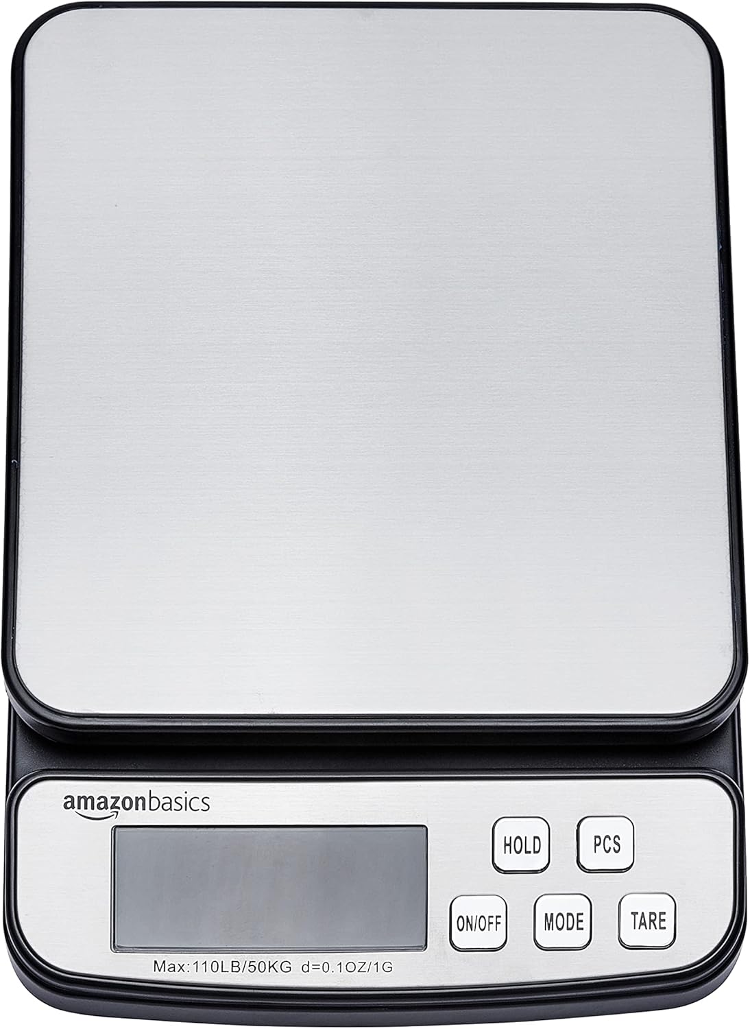  Basics Digital Postal Table Top Scale - AC Adapter, Counting Function, 65 Pound Capacity, 0.1 Ounce Readability : Office Products