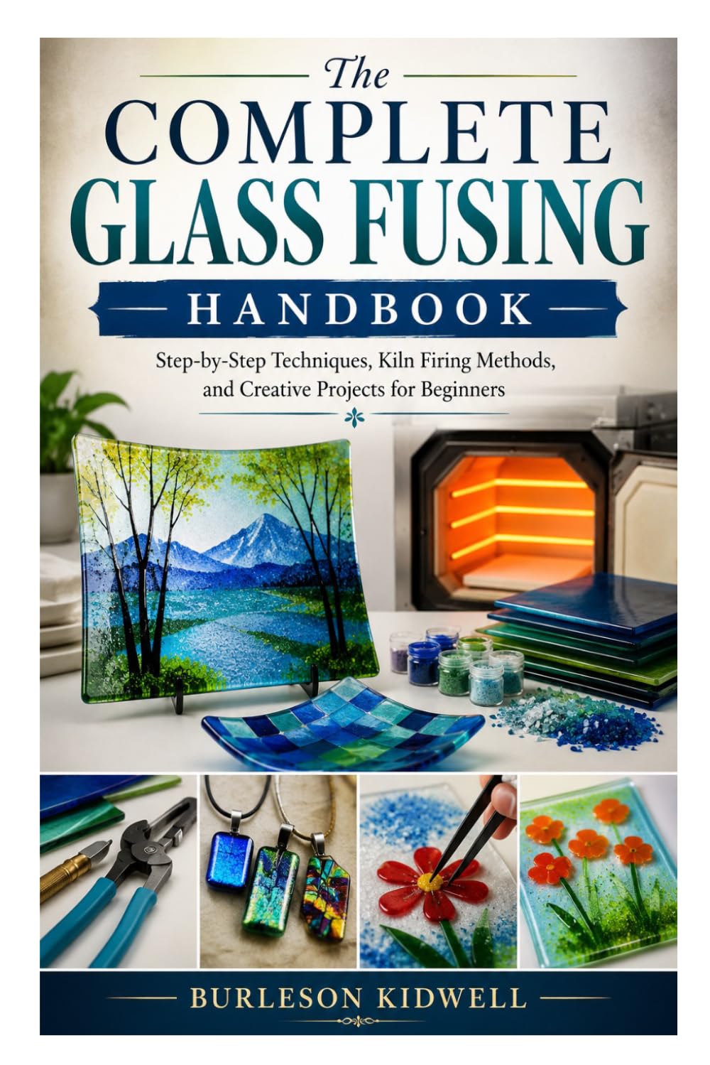 The Complete Glass Fusing Handbook: Step-by-Step Techniques, Kiln Firing Methods, and Creative Projects for Beginners