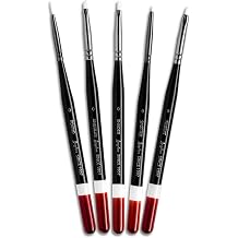 Angelus Brand Micro Detail Paintbrush Pack Set of 5