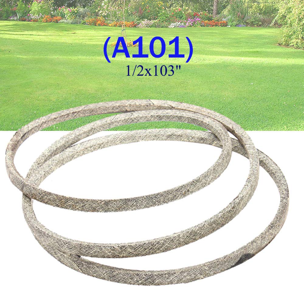 Cinghia di taglio per falciatrice realizzata con Kevlar 1/2 "x 103" Sostituire per John Deere GX20072, GY20570 Cub Cadet 954-04219 Toro 94-2501