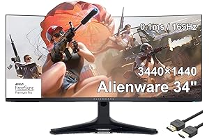 Alienware 34 Curved Gaming Monitor: Visual Excellence Redefined