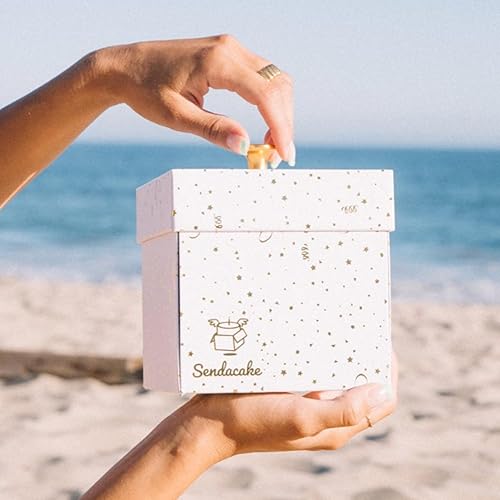 Miniatura 5 de Send a Cake Caja de explosión de regalo con sorpresa de mariposa voladora cumpleaños vacaciones ocasión especial regalo de cumpleaños para mujeres