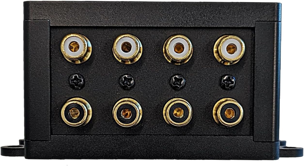 Sky High Car Audio SHCA Premium 1 to 4 RCA Distribution Block