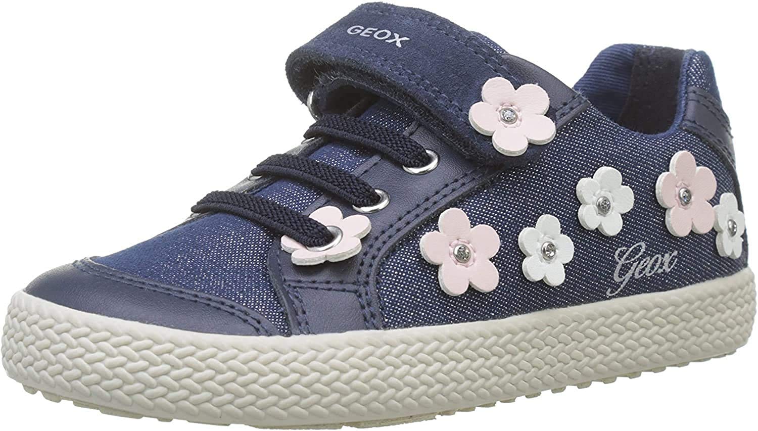 Geox B Kilwi Girl A, Scarpe da Ginnastica Basse Bimba 0-24