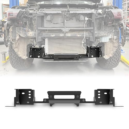 Front Hidden Winch Plate for 2024 2025 Toyota Tacoma with