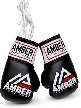 Mini Boxing Glove Replicas The Perfect Accessory for Boxing Fans and Unique Gift Giving - Authentic, Detailed, and Sporty Rear-View Mirror Decoration