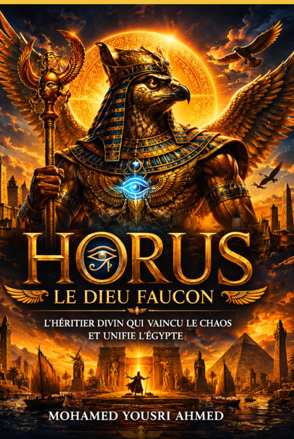 Horus : Le Dieu Faucon: L'Héritier Divin Qui a Vaincu le Chaos et Unifié l'Égypte