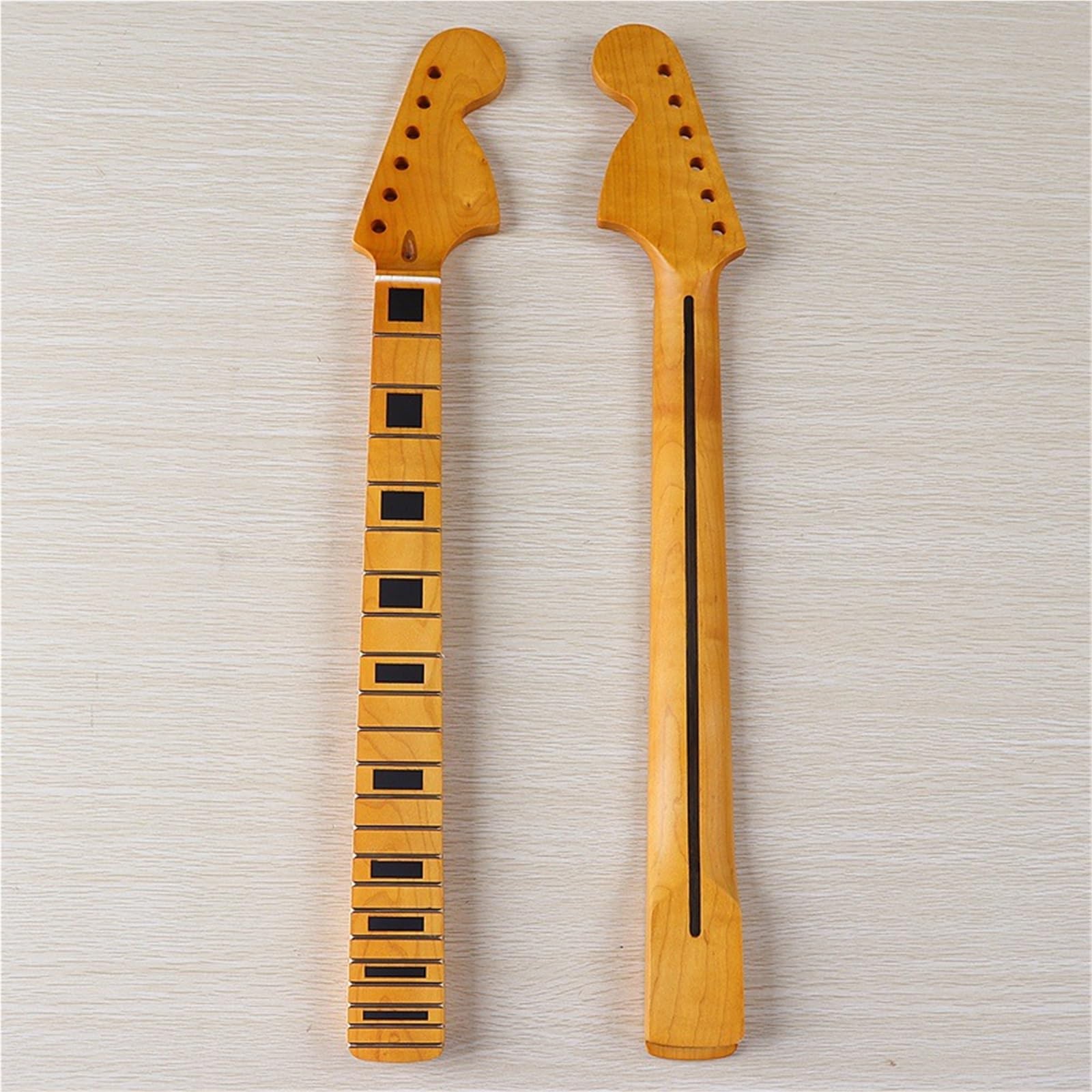 DIY Guitar Necks Big Head 6 String 22 Fret Matte Peach Neck Suitable For ST Electric Guitar DIY Accessories