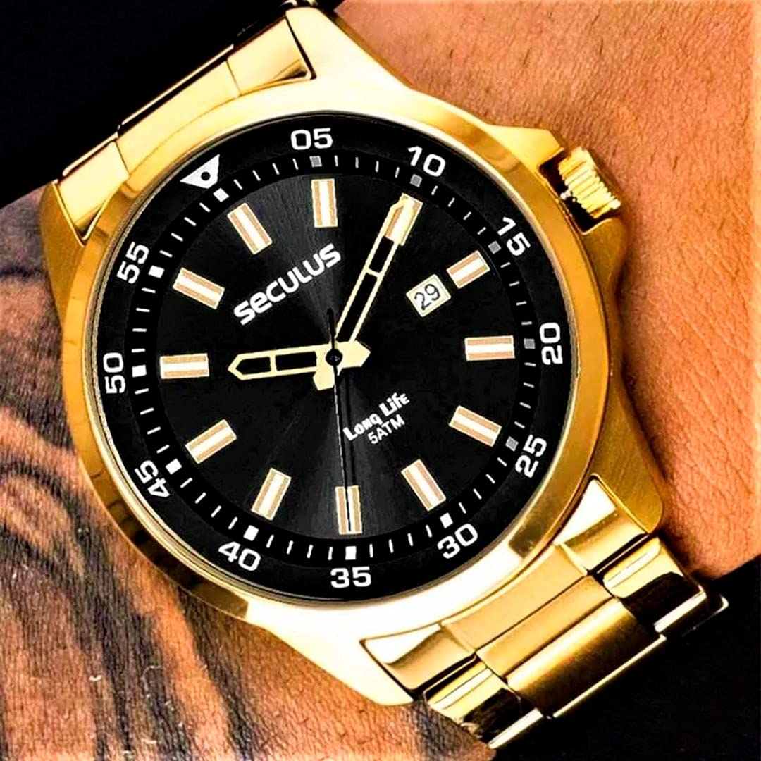 Relógio Seculus Masculino Long Life 20786GPSVDA3 em promoção! Veja a oferta e mais achadinhos de Relógios de pulso 3 Hoje é o melhor dia para comprar Relógio Seculus Masculino Long Life 20786GPSVDA3 com aquele preço maroto! Promoção! Aproveite a oferta! 3