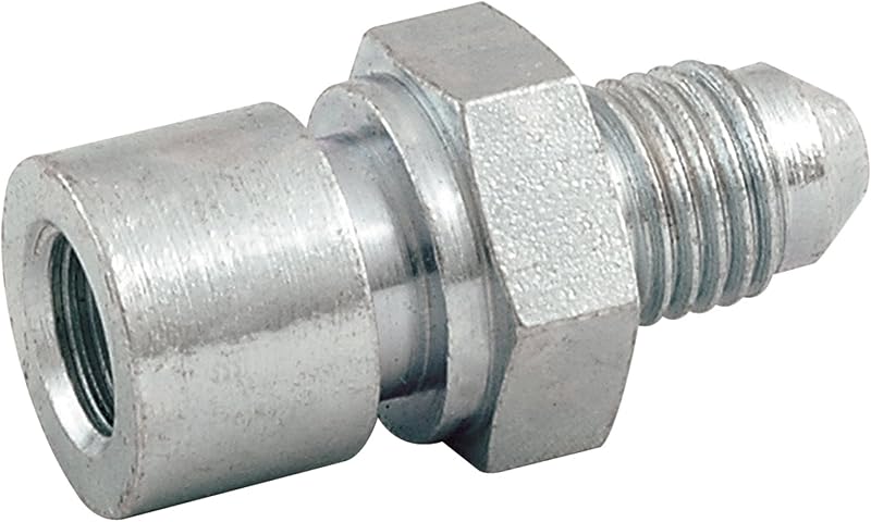 Adaptador de linha de freio 4 AN para flare invertido 3/16" Allstar Performance ALL50101 – Pacote com 2