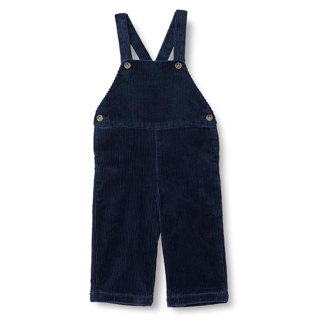 Amazon Essentials x Sofia Grainge Toddler and Baby Boys Corduroy Bib Overall
