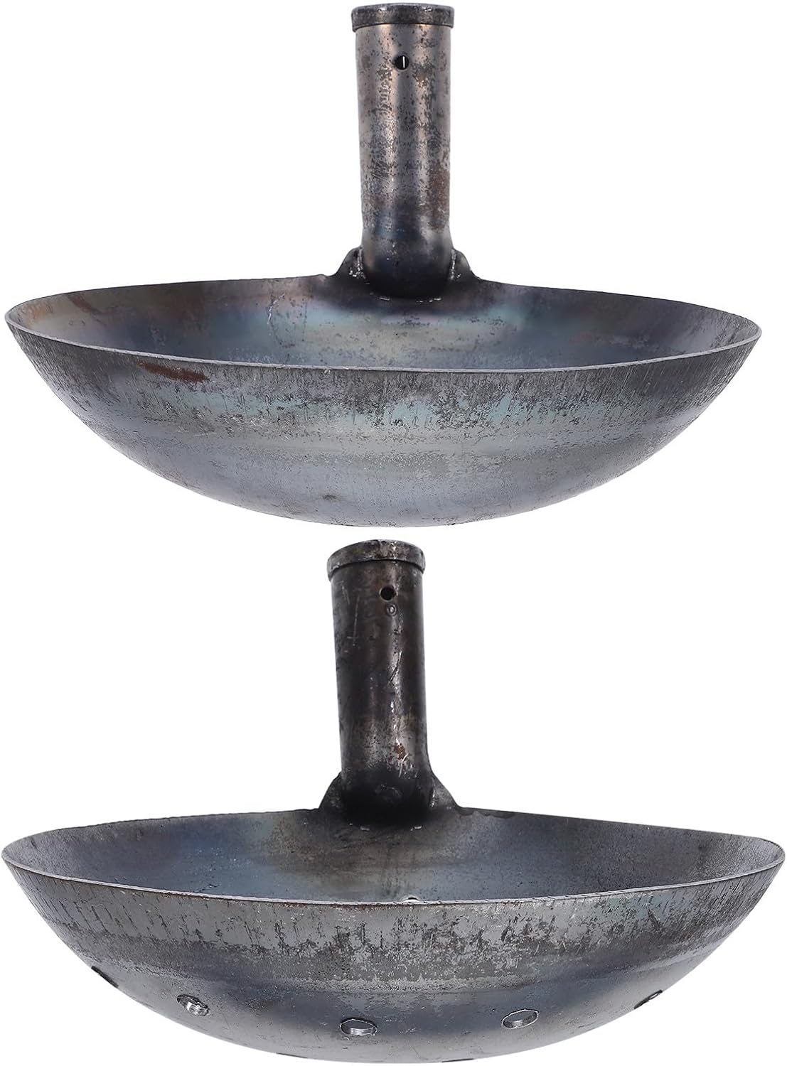 2pcs Metal Sifting Shovel for Muck Soil Sand Garden Tools Dredging Scoop for Cleaning Drain Removing Mud Gardening Sand Sifting