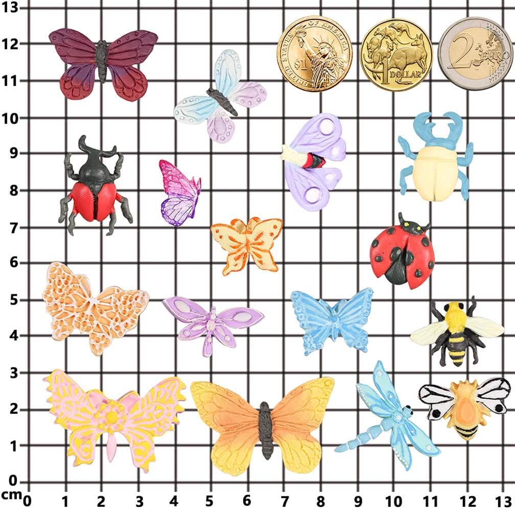 Butterfly and Insects Mold Silicone for Fondant, Air Dry Clay, Resin Crafts