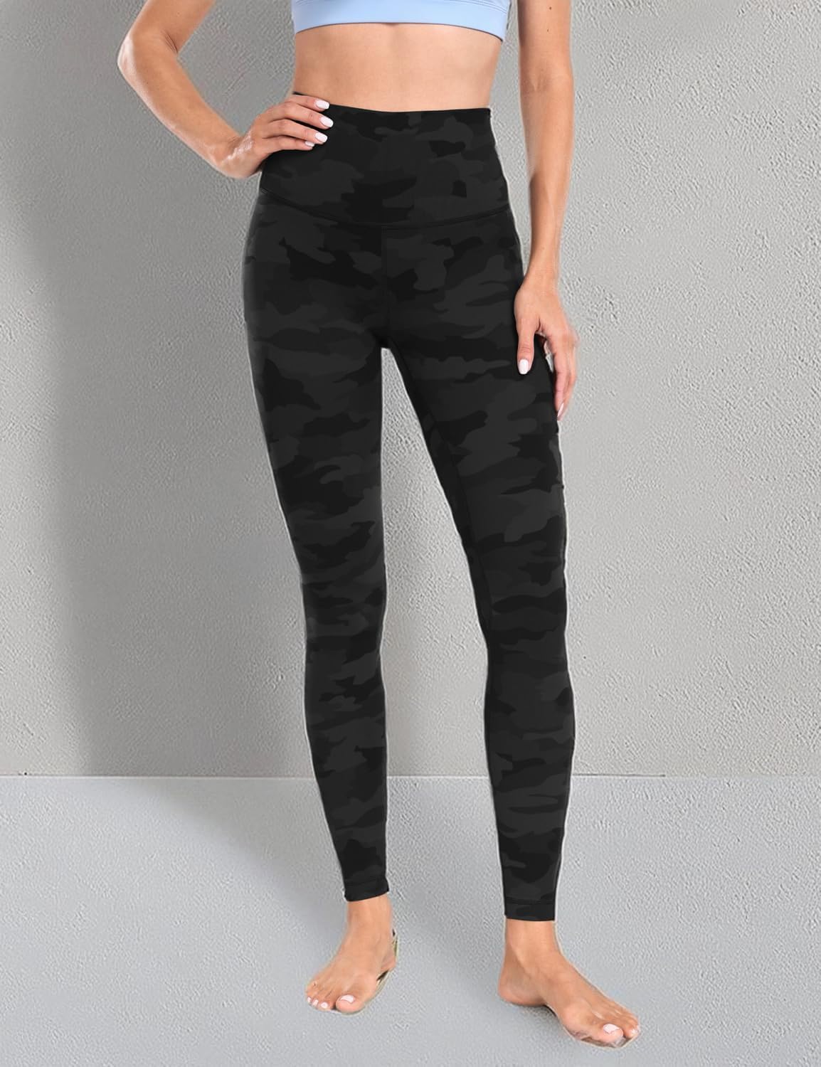 HeyNuts Yoga Pro Leggings 28'', Buttery Soft High Waisted Lounge Yoga Pants Full Length - Image 7