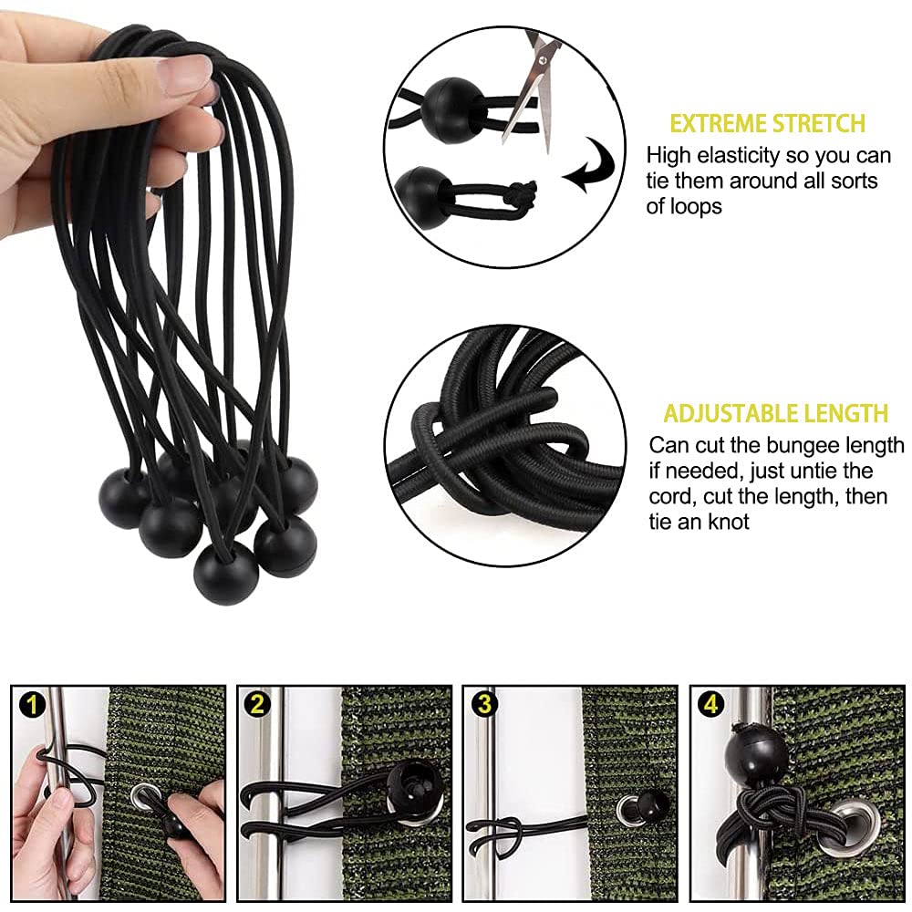 10 Corridori Per Corde Da Tenda &ndash; Tirafondi In Plastica Rossa Per Campeggio, Con Regalo UK