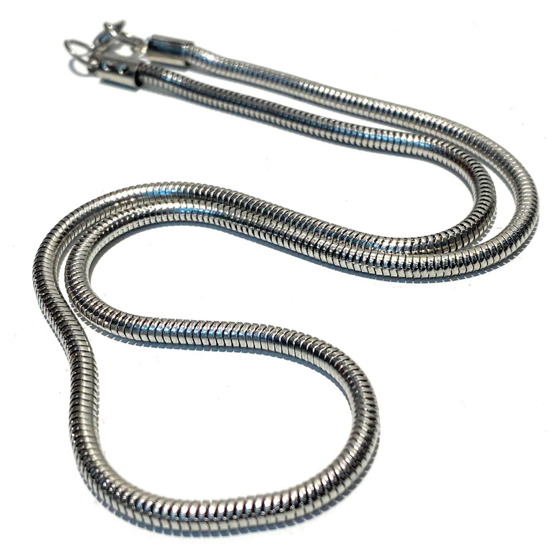 CATENINA 45 CM CON CIONDOLO A FORMA DI CUORE COLORE ARGENTO 925
