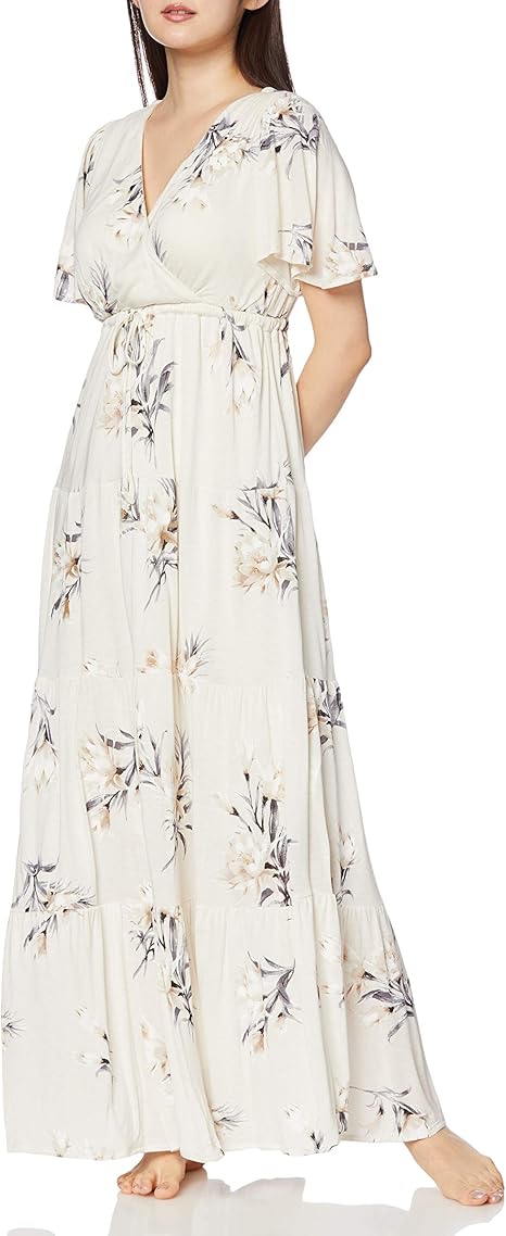 Amazon Co Jp ジェラート ピケ 大花柄ドレス Pwco2343 レディース Beg 日本 F Free サイズ 服 ファッション小物