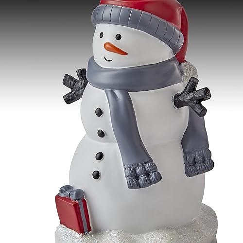 Miniatura 5 de SKL Home Dispensador de jabón de muñeco de nieve Whistler de Navidadinvierno para bañococina y regalo, multicolor