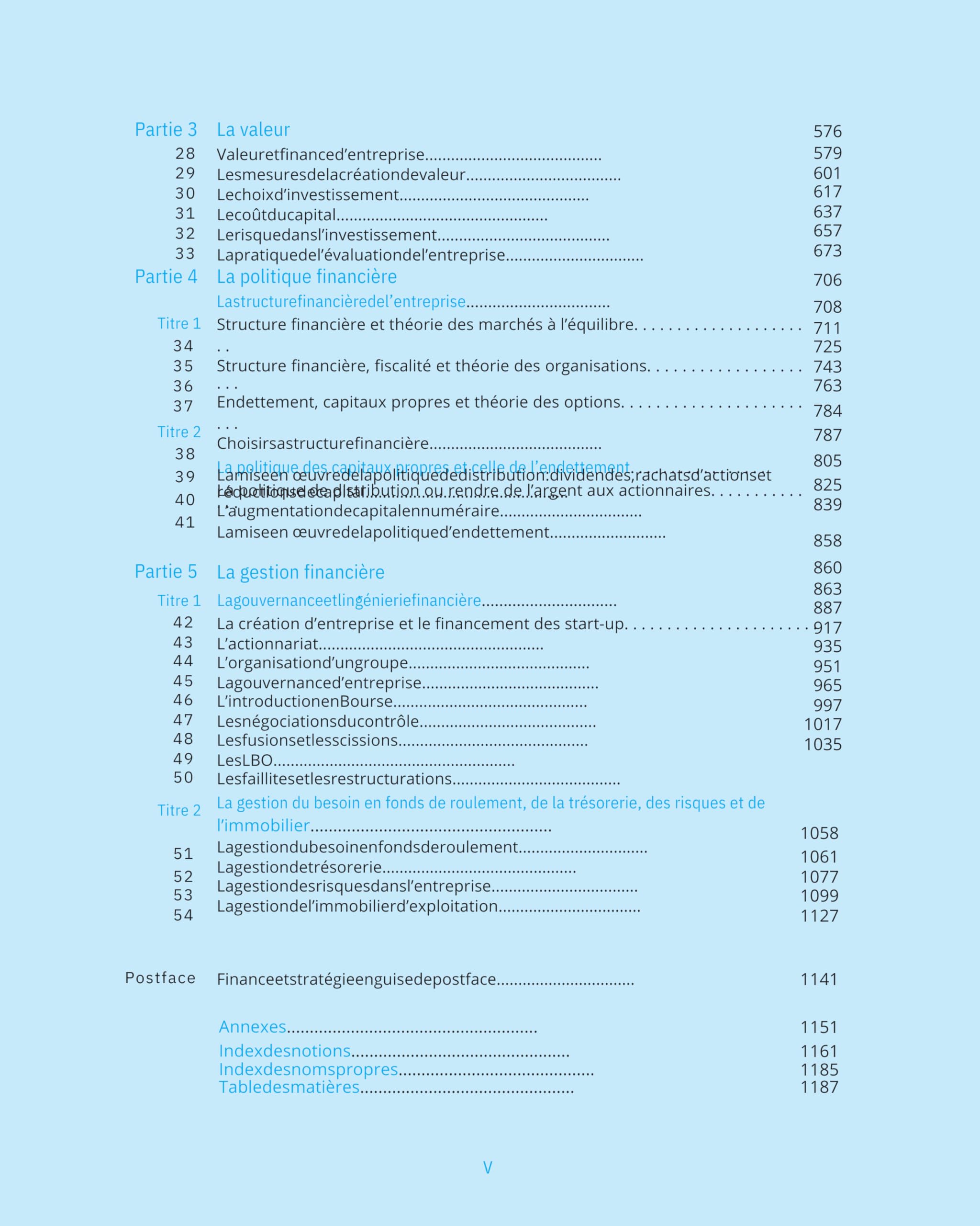 Finance d'entreprise