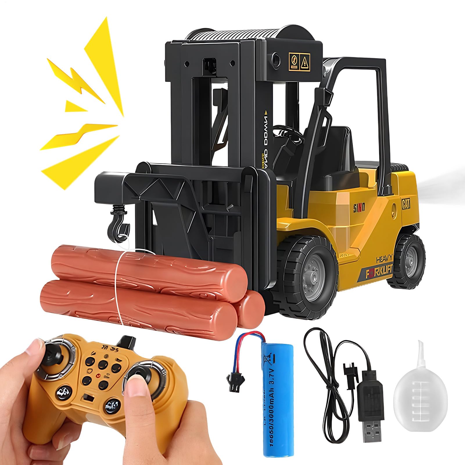 Jouet de voiture de construction télécommandée : cadeau idéal de 3 à 7 ans - 8
