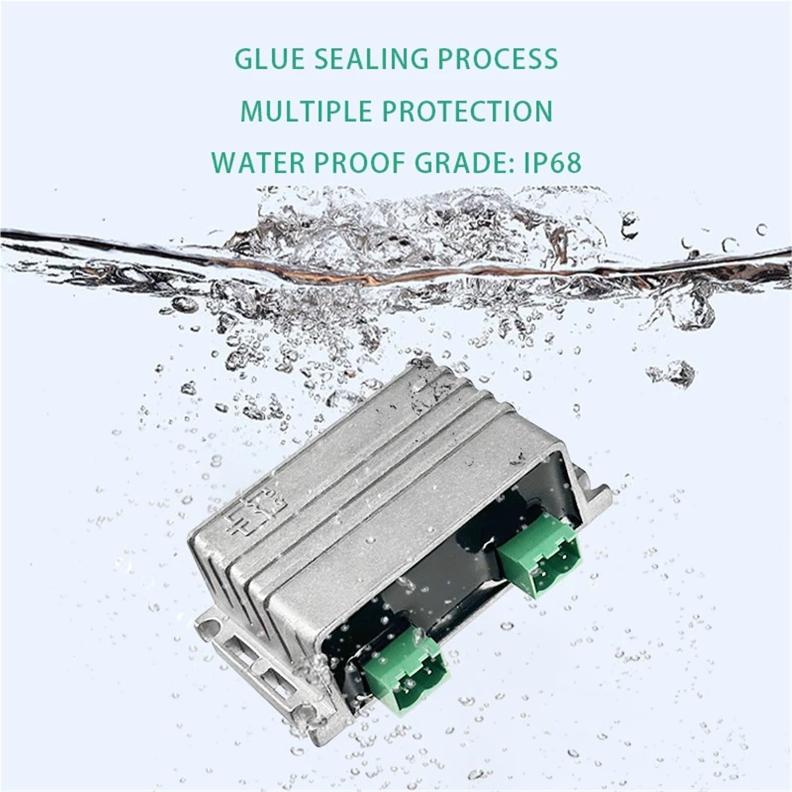 Izolowany przetwornik napięcia 12 V 24 V 48 V 60 V na 12 V DC DC Boost 24 48 60 V Step Up Down na 12 V Stabilizator (In OutConnectors, DC 48V 60V (30-72V)_DC 12V 5A 60W MAX)