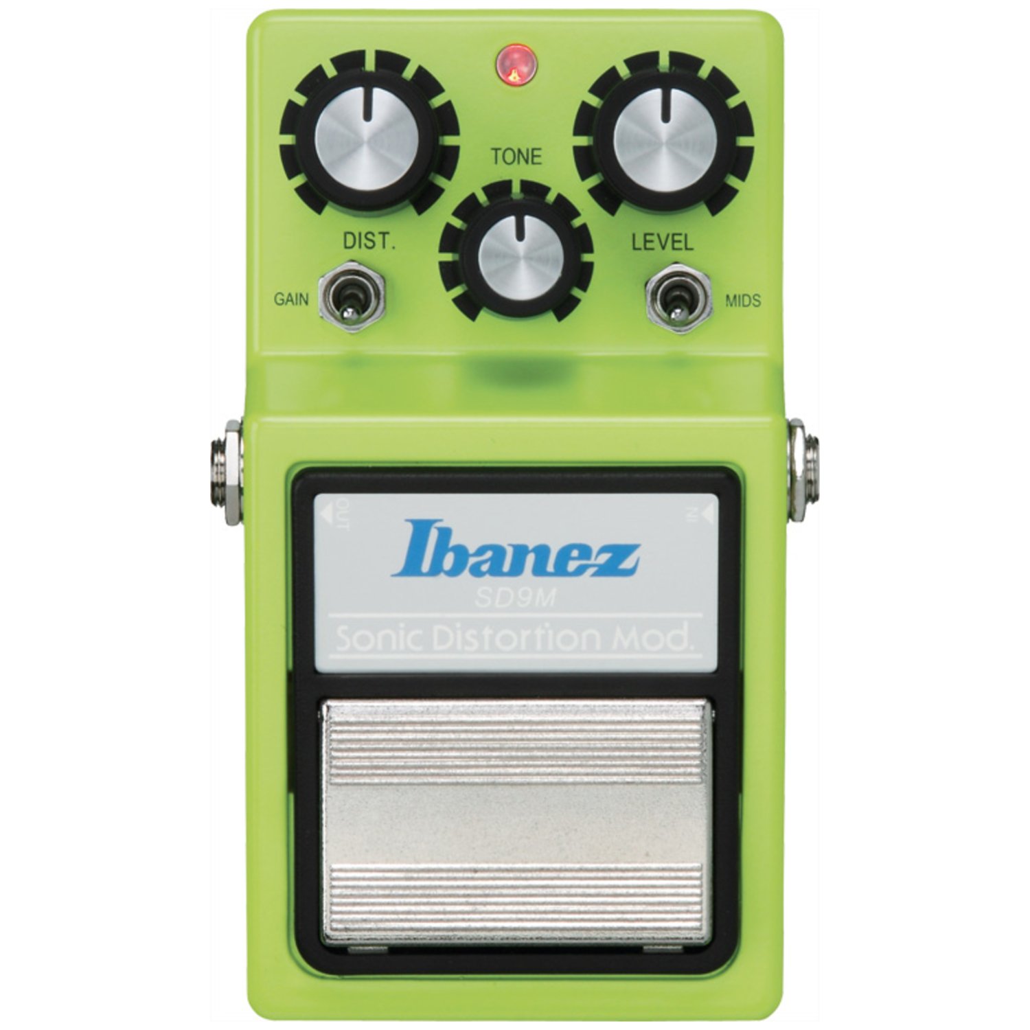 Ibanez SD9M Sonic Distortion Pedal for Guitars Green