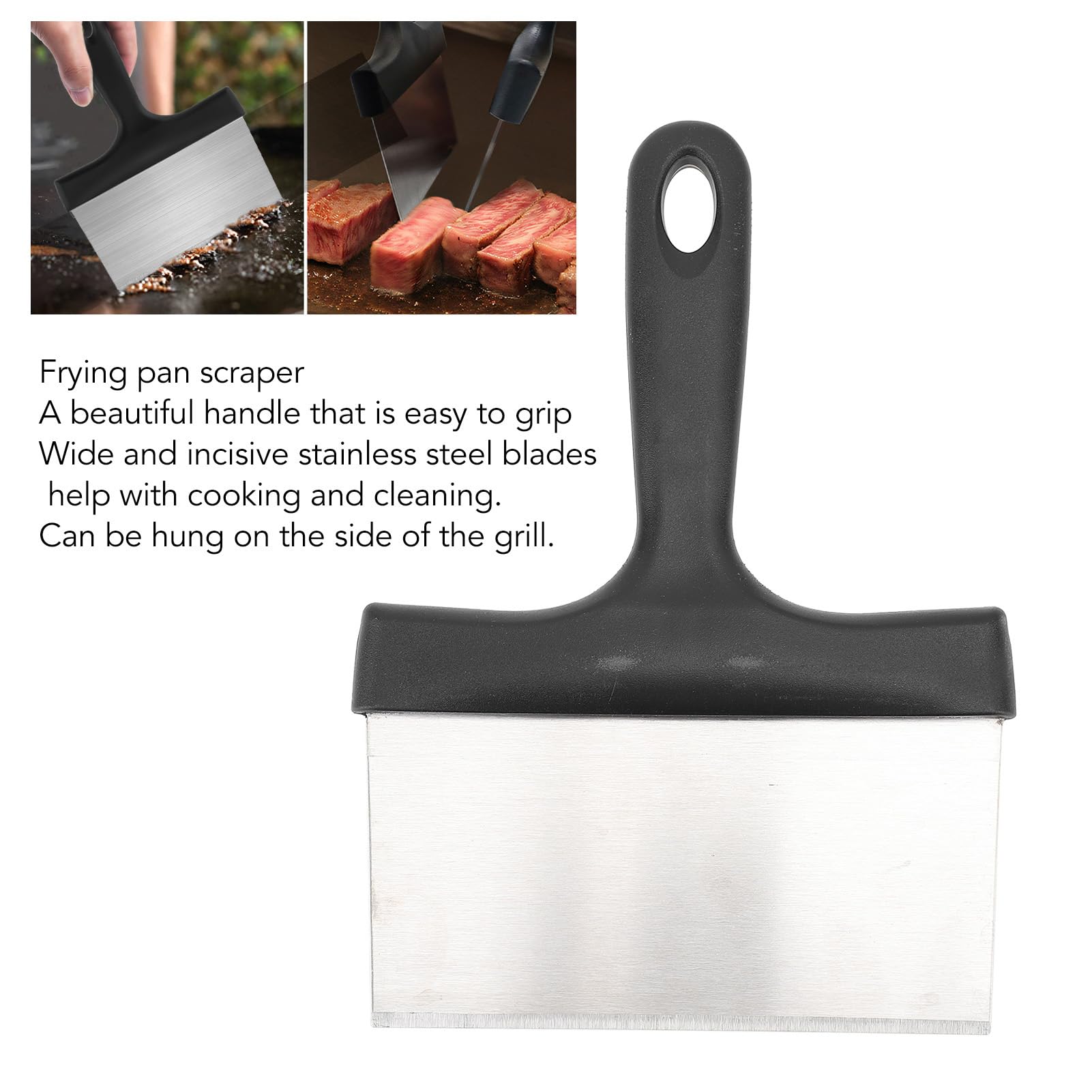 Raschietto Inox Manico Plastica - Foto 8