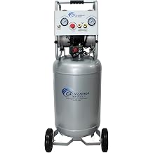 CALIFORNIA AIR TOOLS 20020CR-22060 Ultra Quiet & Oil-Free Continuous Run 2.0 Hp 20 Gallon Air Compressor