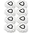 (Pack of 8) Spin Mop Heads Replacements Mop Refill Compatible with Ocedar 1-Tank Easywring Spinning Mop Replace Head