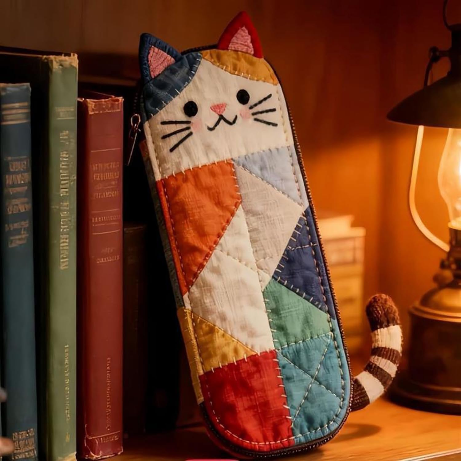 Multifunctional Pencil Pouches, Pencil Organizers Desktop Storage for Educational School Zippered Design Pen Holders image 5