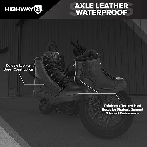 Miniatura 2 de HIGHWAY 21 Zapato impermeable de cuero AXLE
