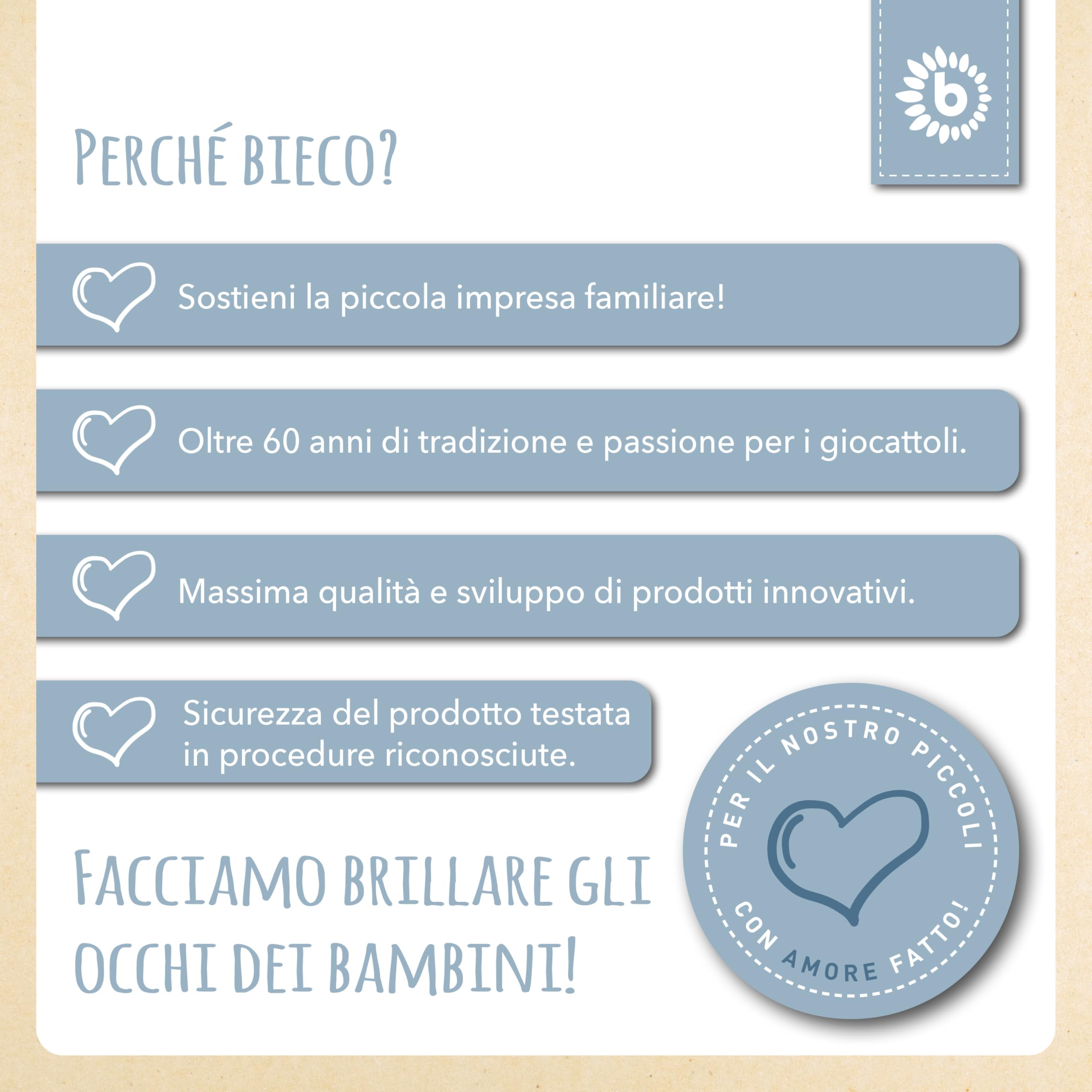 Bieco Anatra in Legno da Tirare | Giocattolo Trainabile per Bambini da 1 Anno | Animale da Traino