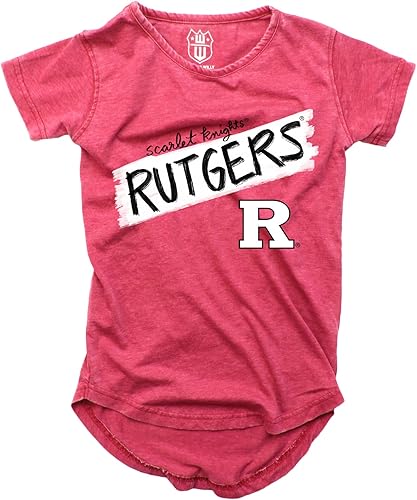 Miniatura 59 de Wes and Willy NCAA - Camiseta Burnout para niñas S/S