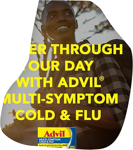 Miniatura 4 de Advil Multi Symptom Medicina para el resfriado y la gripe, medicina para el resfriado para adultos con ibuprofeno, fenilefrina HCL y maleato de